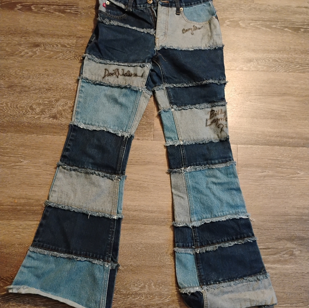 Zana Di Patchwork Jeans 💙 🤍 - Picture 6 of 7